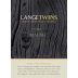 LangeTwins Rose Two Vineyard Malbec 2012 Front Label