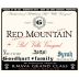 Hedges Family Estate Bel' Villa Vineyard Syrah 2012 Front Label