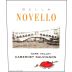 Paoletti Bella Novello Cabernet Sauvignon 2008 Front Label