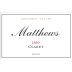 Matthews Winery Claret 2010 Front Label