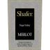Shafer Napa Valley Merlot (375ML half-bottle) 2012 Front Label