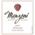 Manzoni Home Vineyard Syrah 2012 Front Label