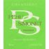 Pehu Simonet Blanc de Blancs Brut Front Label