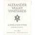 Alexander Valley Vineyards Dry Rose of Sangiovese 2014 Front Label