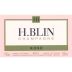 H. Blin Rose Front Label