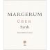 Margerum Uber Syrah 2012 Front Label