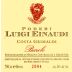 Luigi Einaudi Costa Grimaldi Barolo 2004 Front Label