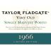 Taylor Fladgate Very Old Single Harvest Port Limited Edition (OWC) 1966 Front Label