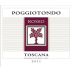 Poggiotondo Toscana Rosso 2011 Front Label