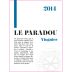 Le Paradou Viognier 2014 Front Label