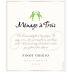 Menage a Trois Pinot Grigio 2014 Front Label