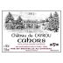 Chateau du Cayrou Cahors 2012 Front Label