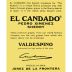 Valdespino Pedro Ximenez El Candado (375ML half-bottle) Front Label