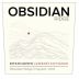 Obsidian Ridge Cabernet Sauvignon 2012 Front Label