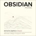 Obsidian Ridge Syrah 2012 Front Label