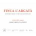 Joan d'Anguera Finca L'Argata 2012 Front Label