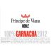 Principe de Viana Roble Garnacha 2012 Front Label