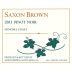 Saxon Brown Durell Vineyard Pinot Noir 2011 Front Label