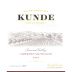 Kunde Cabernet Sauvignon 2013 Front Label