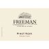 Freeman Sonoma Coast Pinot Noir 2012 Front Label
