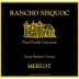 Rancho Sisquoc Merlot 2013 Front Label