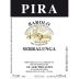 Luigi Pira Barolo Serralunga 2011 Front Label