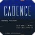 Cadence Tapteil Vineyard Red 2000 Front Label