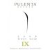 Pulenta IX Pinot Noir 2008 Front Label