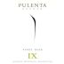 Pulenta IX Pinot Noir 2011 Front Label