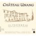 Chateau Unang Cotes du Ventoux 2012 Front Label
