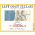 Left Coast Cellars Unoaked Chardonnay 2013 Front Label