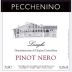 Pecchenino Pinot Nero 2012 Front Label
