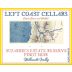 Left Coast Cellars Suzanne's Estate Reserve Pinot Noir 2010 Front Label