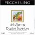 Pecchenino Siri d'Jermu Dogliani Superiore Dolcetto 2012 Front Label