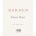 Barden Sta. Rta Hills Pinot Noir 2013 Front Label