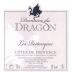 Domaine du Dragon Les Restanques Cotes de Provence Blanc 2014 Front Label