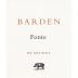 Barden Sta. Rta Hills Fonte 2014 Front Label