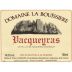 Domaine La Bouissiere Vacqueyras 2012 Front Label