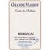 Chateau Grande Maison Monbazillac Cuvee du Chateau (375ML half-bottle) 2011 Front Label