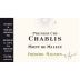 Frederic Magnien Chablis Premier Cru Mont de Milieu 2012 Front Label