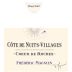 Frederic Magnien Cote de Nuits Coeur de Roches Rouge 2012 Front Label