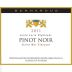 Bernardus Santa Lucia Highlands Pinot Noir 2011 Front Label