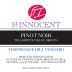St. Innocent Temperance Hill Vineyard Pinot Noir 2013 Front Label