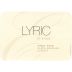 Lyric Pinot Noir 2013 Front Label