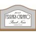 Ferrari-Carano Anderson Valley Pinot Noir 2013 Front Label