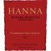 Hanna Cabernet Sauvignon 2012 Front Label