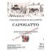 Poggio Scalette Capogatto 2012 Front Label