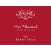 Le Charmel Pinot Noir 2013 Front Label