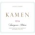 Kamen Estate Sauvignon Blanc 2014 Front Label