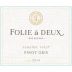 Folie a Deux Sonoma Coast Pinot Gris 2014 Front Label